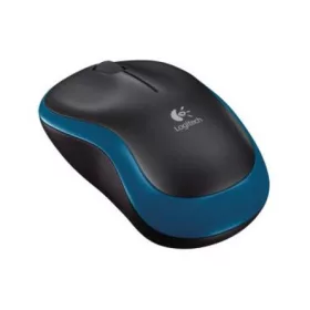   Logitech M185 optikai vezeték nélküli notebook egér kék-fekete