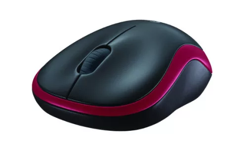 LOGITECH M185 Wireless Mouse - RED - EER2