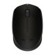 Logitech B170 vezeték nélküli egér fekete /910-004798/