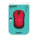 LOGITECH M220 Wireless Mouse - SILENT - RED