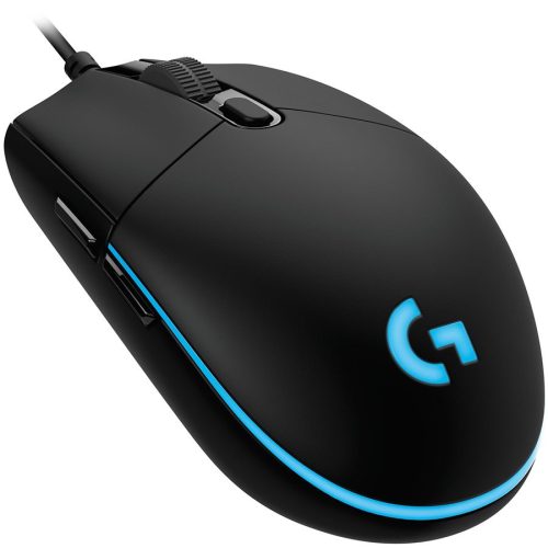 LOGITECH G PRO Corded Gaming Mouse - HERO - BLACK - USB - EWR2