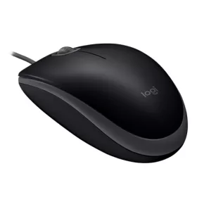 LOGITECH B110 Silent - BLACK - USB - EMEA