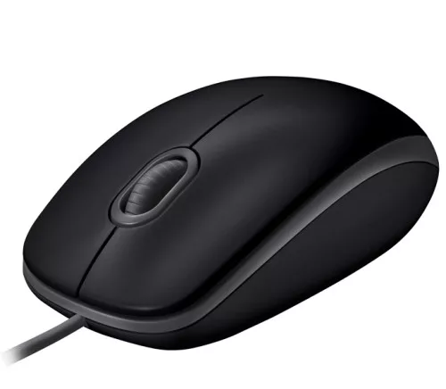 LOGITECH B110 Silent - BLACK - USB - EMEA