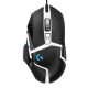 Logitech G502 HERO SE optikai egér fekete/fehér USB /910-005729/