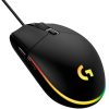 LOGITECH G102 LIGHTSYNC Corded Gaming Mouse - BLACK - USB - EER