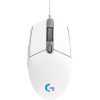 LOGITECH G102 LIGHTSYNC Corded Gaming Mouse - WHITE - USB - EER