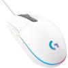 LOGITECH G102 LIGHTSYNC Corded Gaming Mouse - WHITE - USB - EER