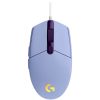 LOGITECH G203 LIGHTSYNC Corded Gaming Mouse - LILAC - USB