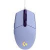 LOGITECH G102 LIGHTSYNC Corded Gaming Mouse - LILAC - USB - EER