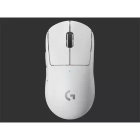   Logitech egér -  Pro X Superlight (Vezeték nélküli, Optikai, Gaming, USB, 5 gombos, 25600 DPI, fehér)