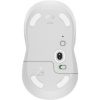 LOGITECH M650L Signature Bluetooth Mouse - OFF-WHITE - LEFT