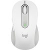 LOGITECH M650L Signature Bluetooth Mouse - OFF-WHITE - LEFT