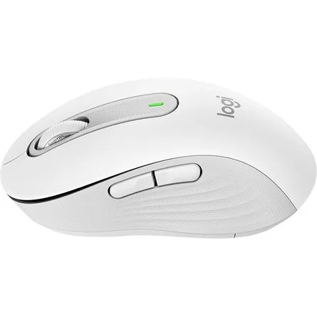 LOGITECH M650L Signature Bluetooth Mouse - OFF-WHITE - LEFT