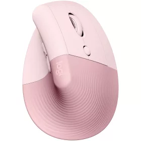   LOGITECH Lift Bluetooth Vertical Ergonomic Mouse - ROSE/DARK ROSE