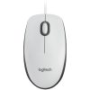 LOGITECH M100 Corded Mouse-WHITE