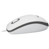 LOGITECH M100 Corded Mouse-WHITE