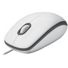 LOGITECH M100 Corded Mouse-WHITE