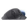 Logitech Mouse Logitech ERGO M575S - Graphite + Blue Ball