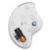 Logitech Mouse Logitech ERGO M575S - Off-White + Blue Ball