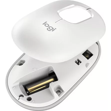Logitech POP optikai Bluetooth egér fehér (Off-white)