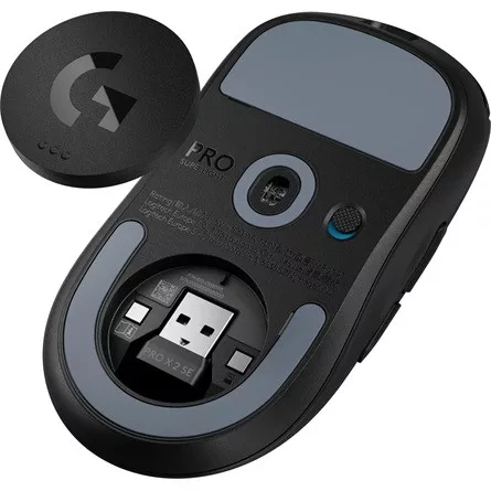 Logitech PRO X Superlight 2 SE optikai vezeték nélküli gaming egér fekete