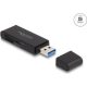 Delock SuperSpeed USB 5 Gbps kártyaolvasó SD és Micro SD memóriakártyákhoz
