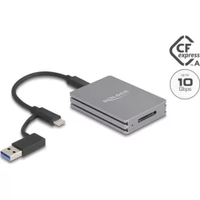   Delock USB Type-C  kártyaolvasó CFexpress memóriakártyákhoz A-típusú