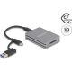 Delock USB Type-C  kártyaolvasó CFexpress memóriakártyákhoz A-típusú