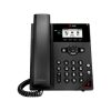 HP Poly VVX 150 2-Line VoIP telefon fekete