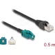 Delock Kábel HSD Z anya - RJ45 apa 0,5 m