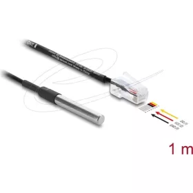   Delock hőmérséklet-érzékelő kábel RJ45 csatlakozóhoz DS18B20, 1 m