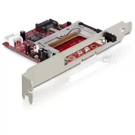   Delock FL Delock 91635 CF I/II és IBM Micro Drive típusokhoz SATA 3,5"-os kártyaolvasó