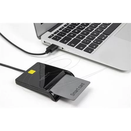 Delock USB 2.0 okoskártya olvasó érintő chip-es okoskártyákhoz