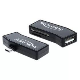 Delock FL Delock 91730 microUSB OTG kártyaolvasó + USB