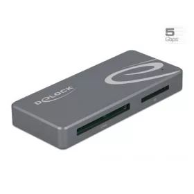 Delock 91754 USB-C SD, CFast 2.0 szürke