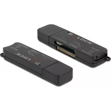 Delock SuperSpeed USB kártyaolvasó SD / Micro SD / MS memóriakártyákhoz