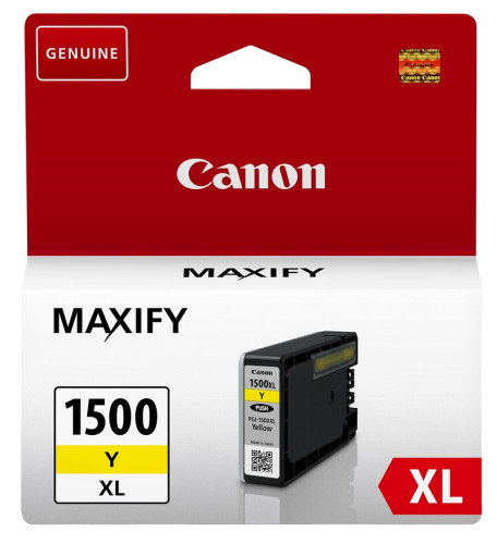 Canon PGI-1500XL sárga patron, 900 oldal, MB2050, MB2350