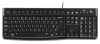 LOGITECH K120 Corded Keyboard - BLACK - USB - US INT'L - B2B