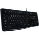 LOGITECH Corded Keyboard K120 - EER - US International layout