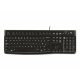 Logitech K120 for Business USB cseppálló német billentyűzet fekete OEM