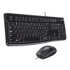 LOGITECH MK120 Corded Combo - BLACK - USB - US INT'L - EER