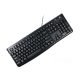 LOGITECH Corded  Keyboard K120 - Business EMEA - Hungarian layout - BLACK