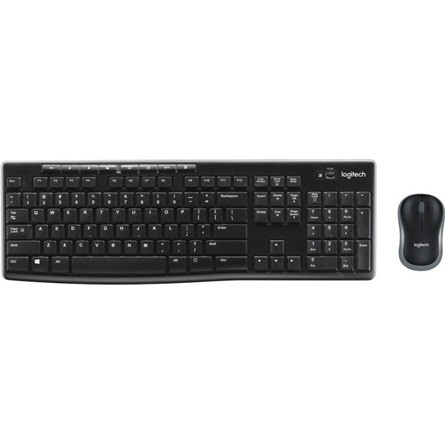 Logitech Desktop MK270 vezeték nélküli német billentyűzet + egér fekete NÉMET NYELVŰ!!!