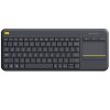 Logitech BILL Logitech K400 Plus - UK - Fekete