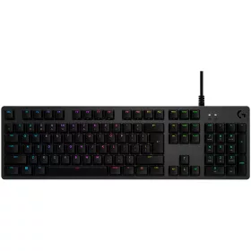   LOGITECH G512 Corded LIGHTSYNC Mechanical Gaming Keyboard - CARBON - UK - USB - TACTILE