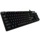 LOGITECH G512 Corded LIGHTSYNC Mechanical Gaming Keyboard - CARBON - US INT'L - USB - LINEAR