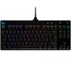 LOGITECH G PRO TKL Corded Mechanical Gaming Keyboard - BLACK - US INT'L - USB - CLICKY