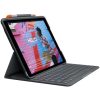 Logitech Apple iPad Slim Folio for iPad (5th, 6th, 7th, 8th gen) iPad Air (3rd gen) tablet billentyűzet-tok szürke UK