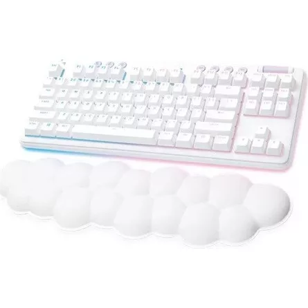 Logitech Aurora G713 TKL USB angol gaming GX Brown Tactile mechanikus billentyűzet fehér