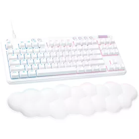   LOGITECH G713 TKL Corded Gaming Keyboard - OFF WHITE - USB - US INT'L - TACTILE